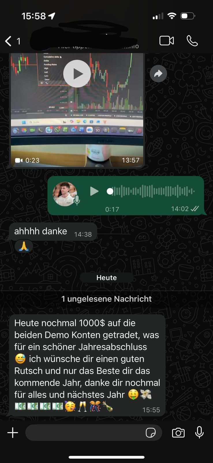 Kundenfeedback Trading Psychologie