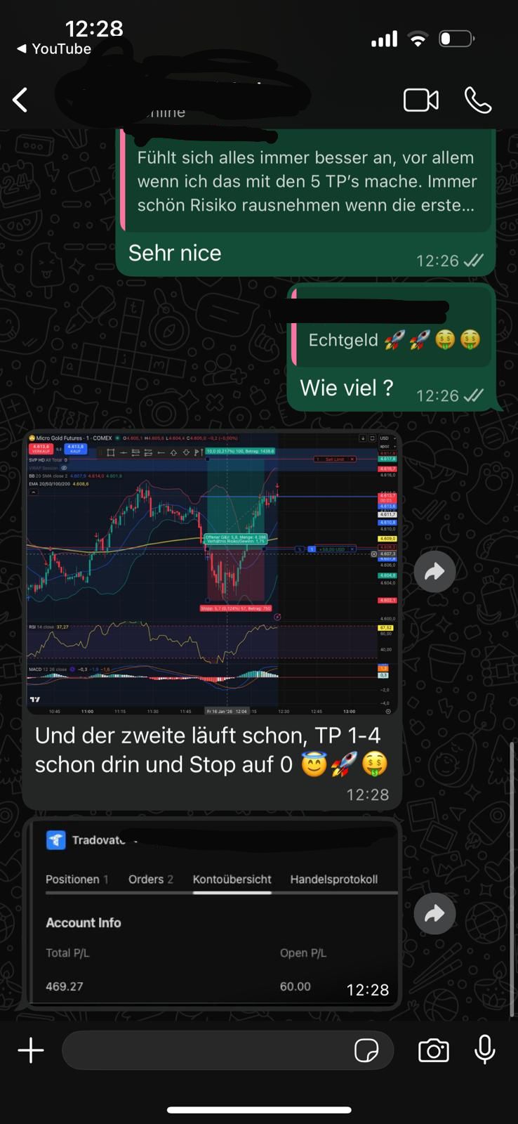 Kundenfeedback Trading Psychologie
